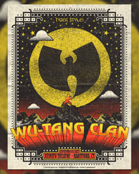 Wu-Tang Clan • Hartford, CT • 18"x24"