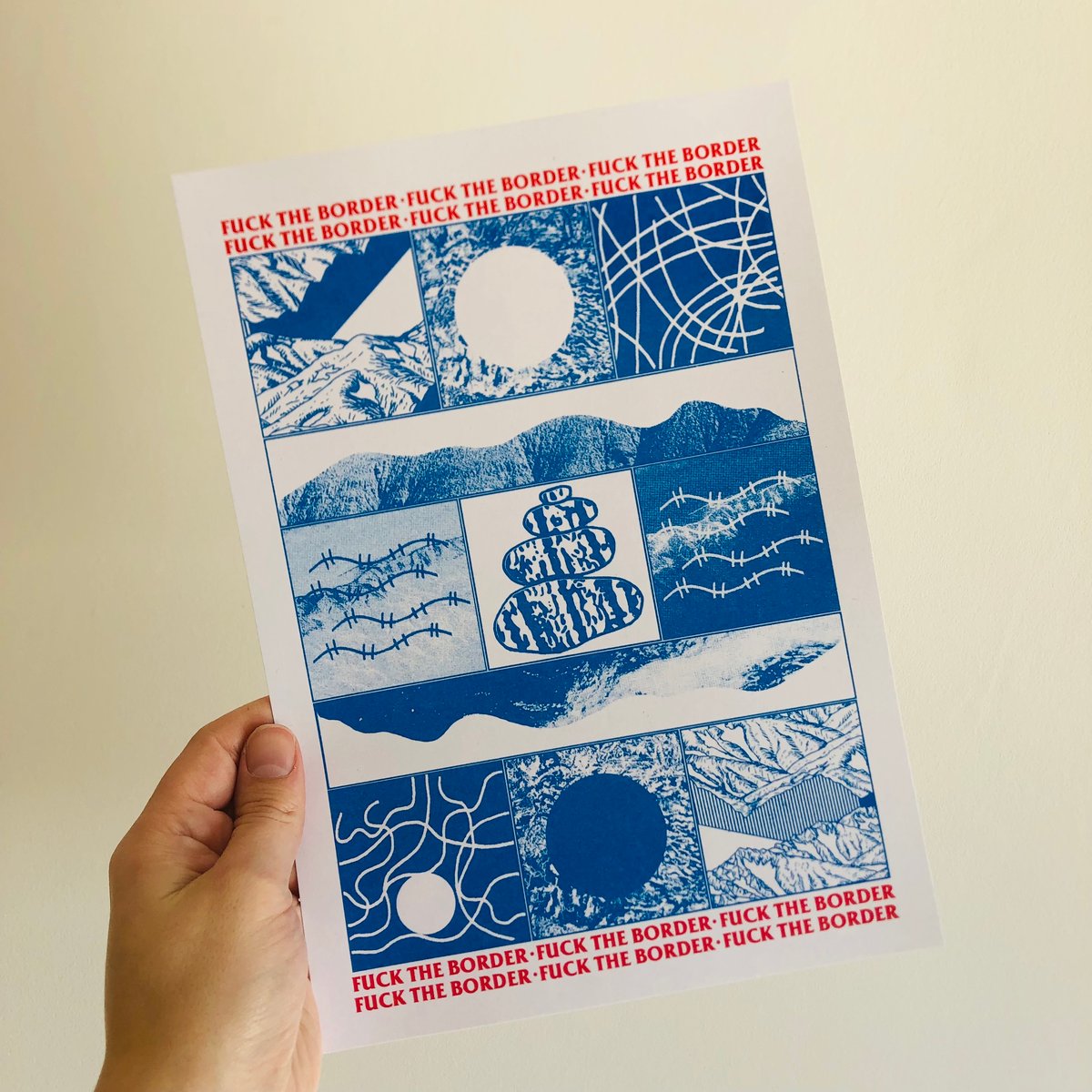Image of A4 riso prints
