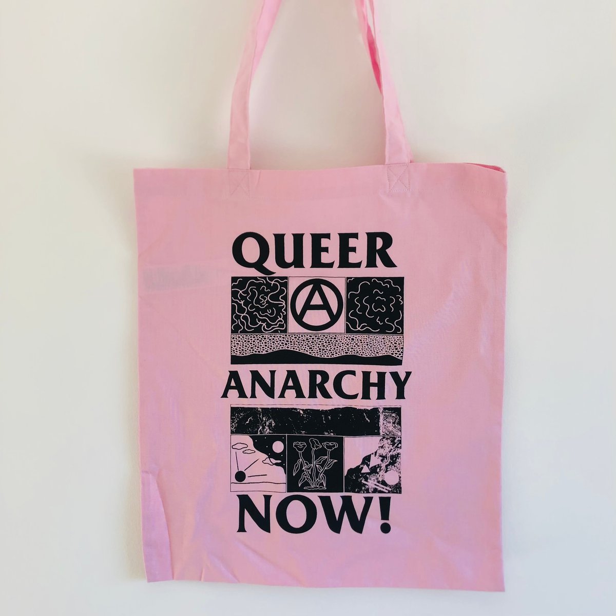 Image of Queer Anarchy Now! tote bag