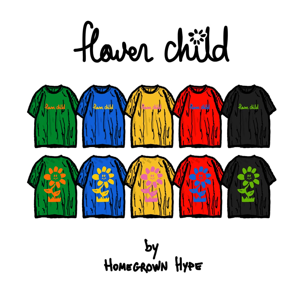 Image of Flower Child Kids Shirt