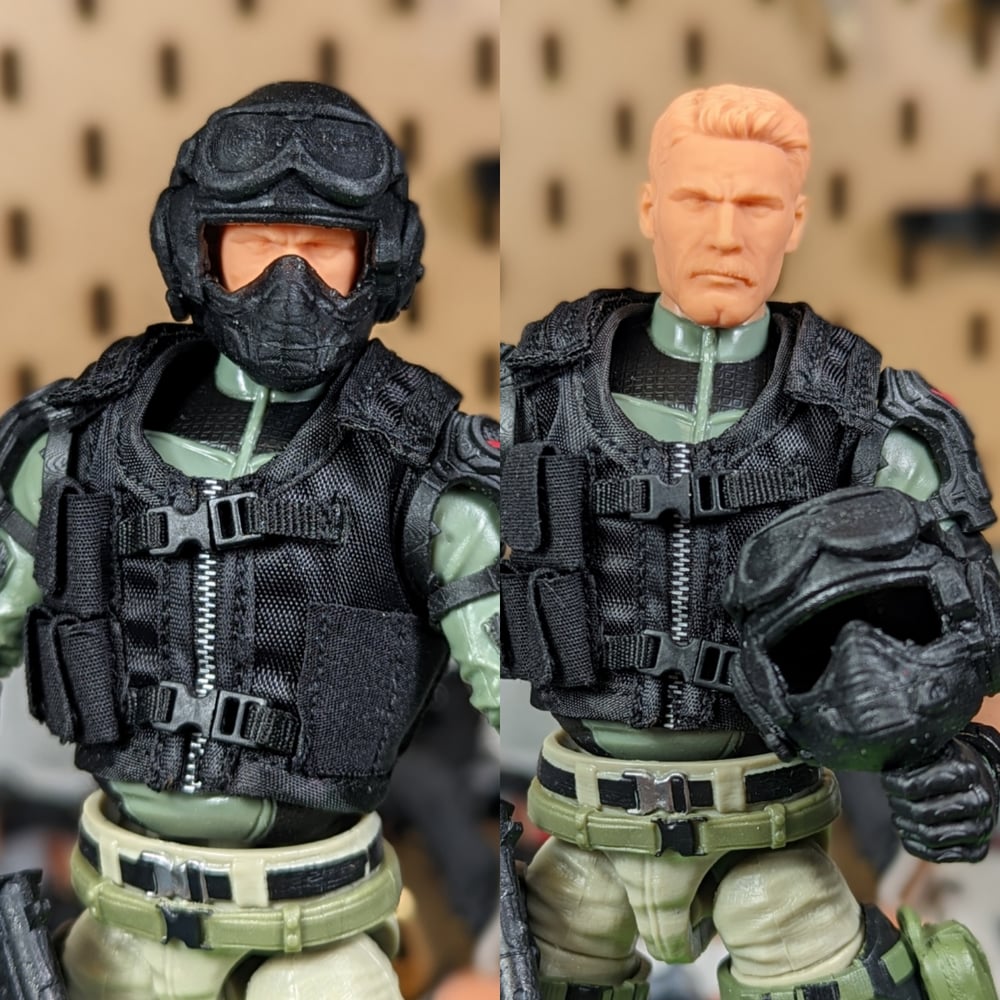 Mutt Head And Helmet