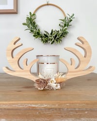 Image 2 of Wooden Reindeer Antlers