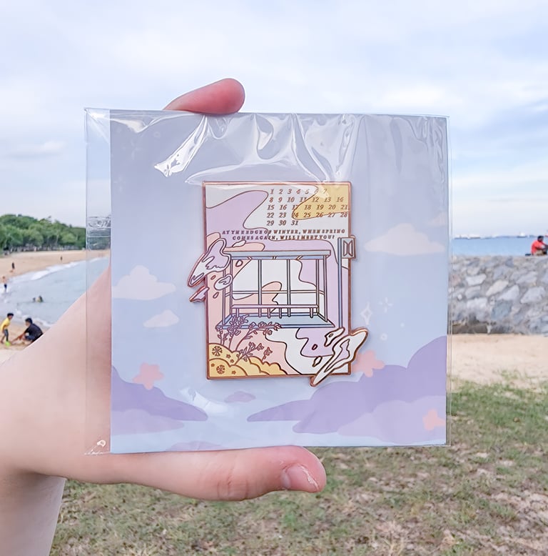 Spring Day Calendar Pin (PREORDER) tzuyanpins