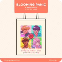 [PREORDER] Blooming Panic - Canvas Bag