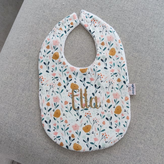 SUR COMMANDE - Bavoir bébé