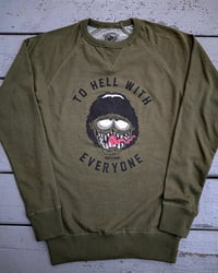Image 1 of To Hell With Everyone Crewneck Sweatshirt