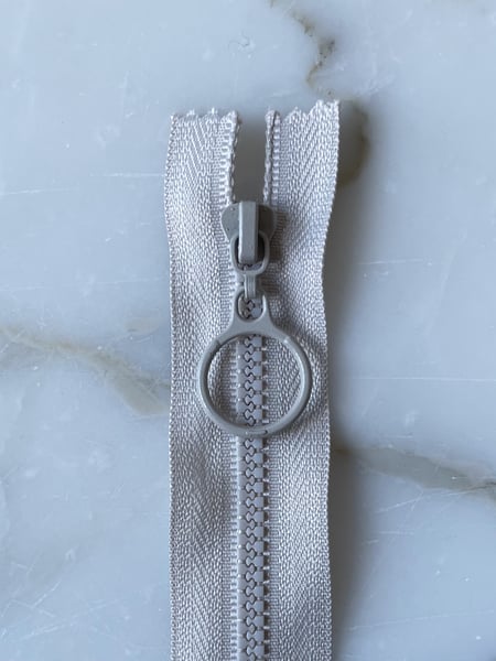 Image of Plastik lynlås med ring - Kit