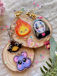 Image 1 of Ghibli Double Keychains