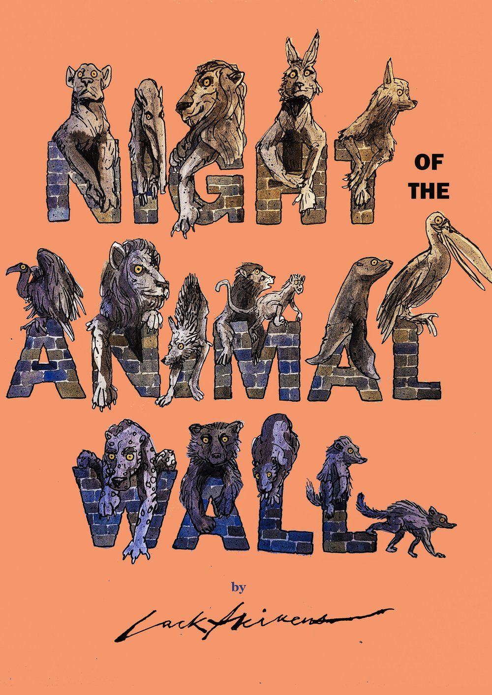 Image of Night of the Animal Wall Book