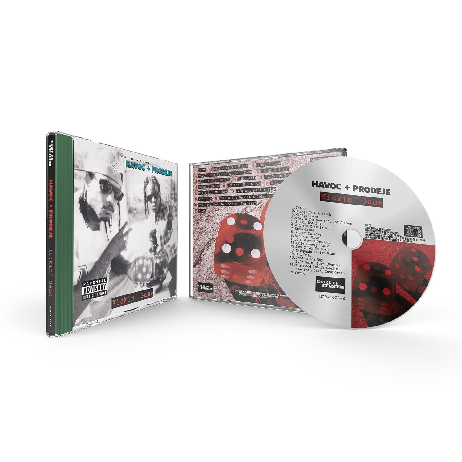 Havoc & Prodeje of South Central Cartel - Kickin' Game CD