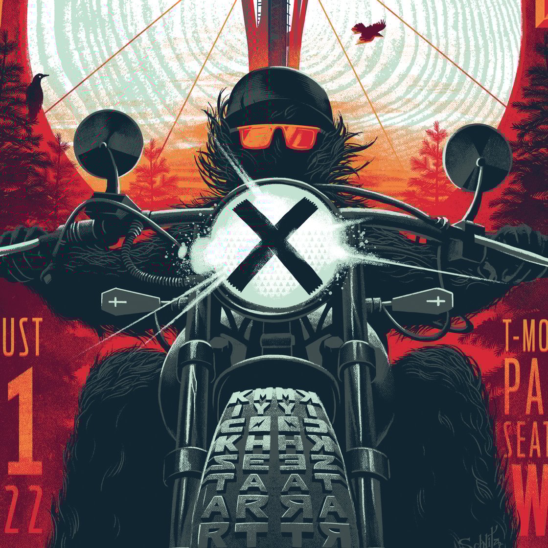 Image of Motley Cru - Seattle WA - Limited Artist Editions