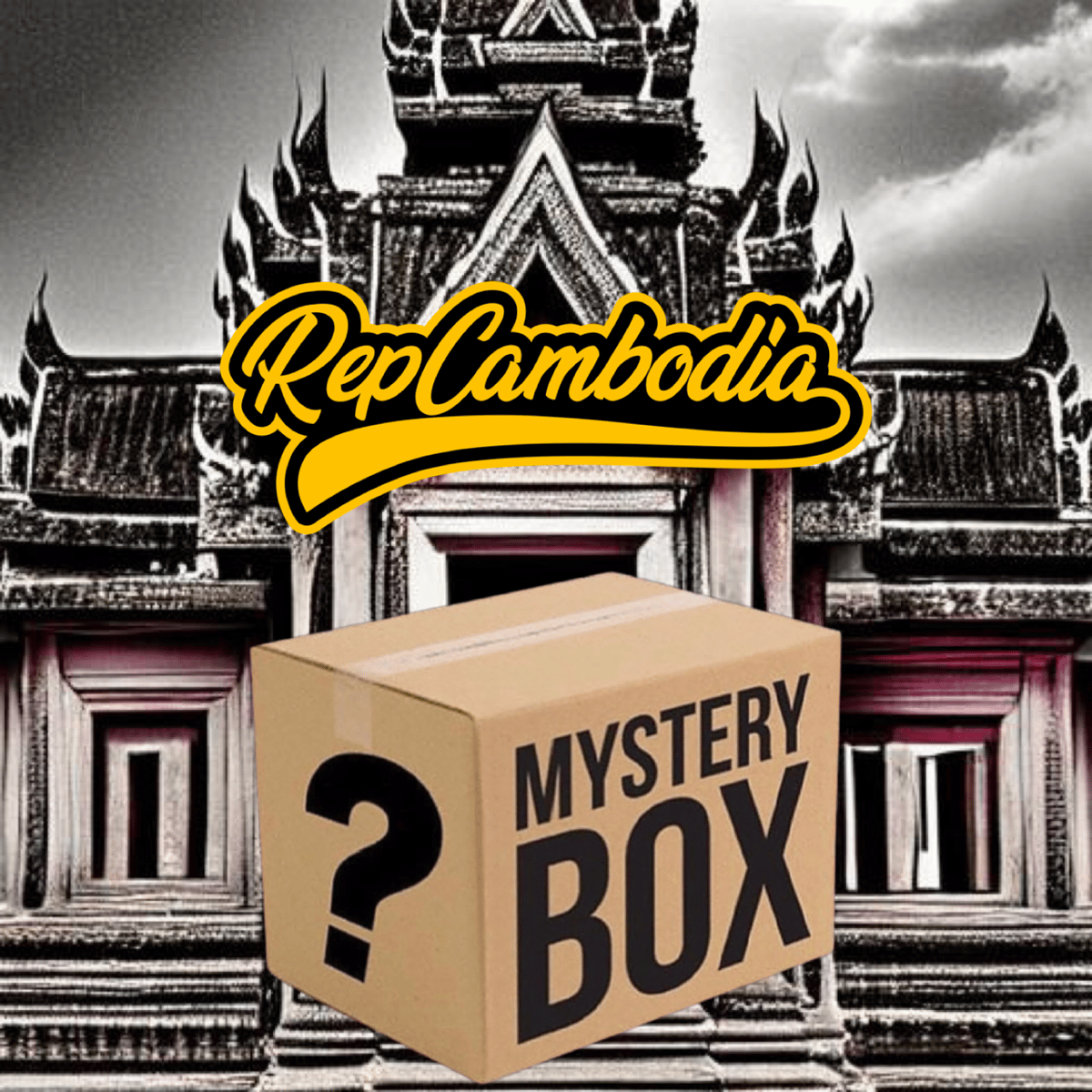 Rep Cambodia — Repcambodia Box Logo Tee