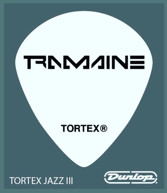 Image of Custom 'Tramaine' Dunlop Picks (Jazz III)