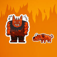 Image 1 of Hell buddies - stickers