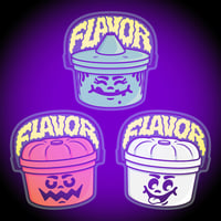 Image 2 of Crappy Meal Halloween Bucket Stickers