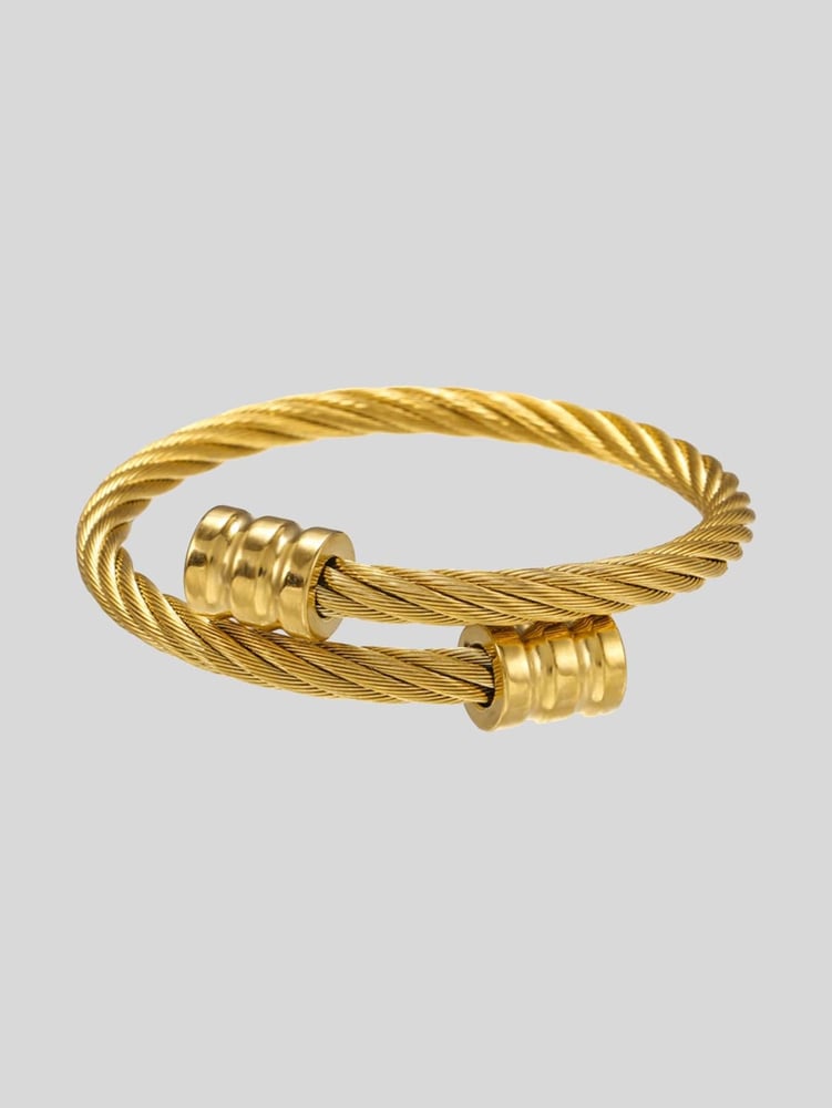 Image of Gold Twist Bracelet 