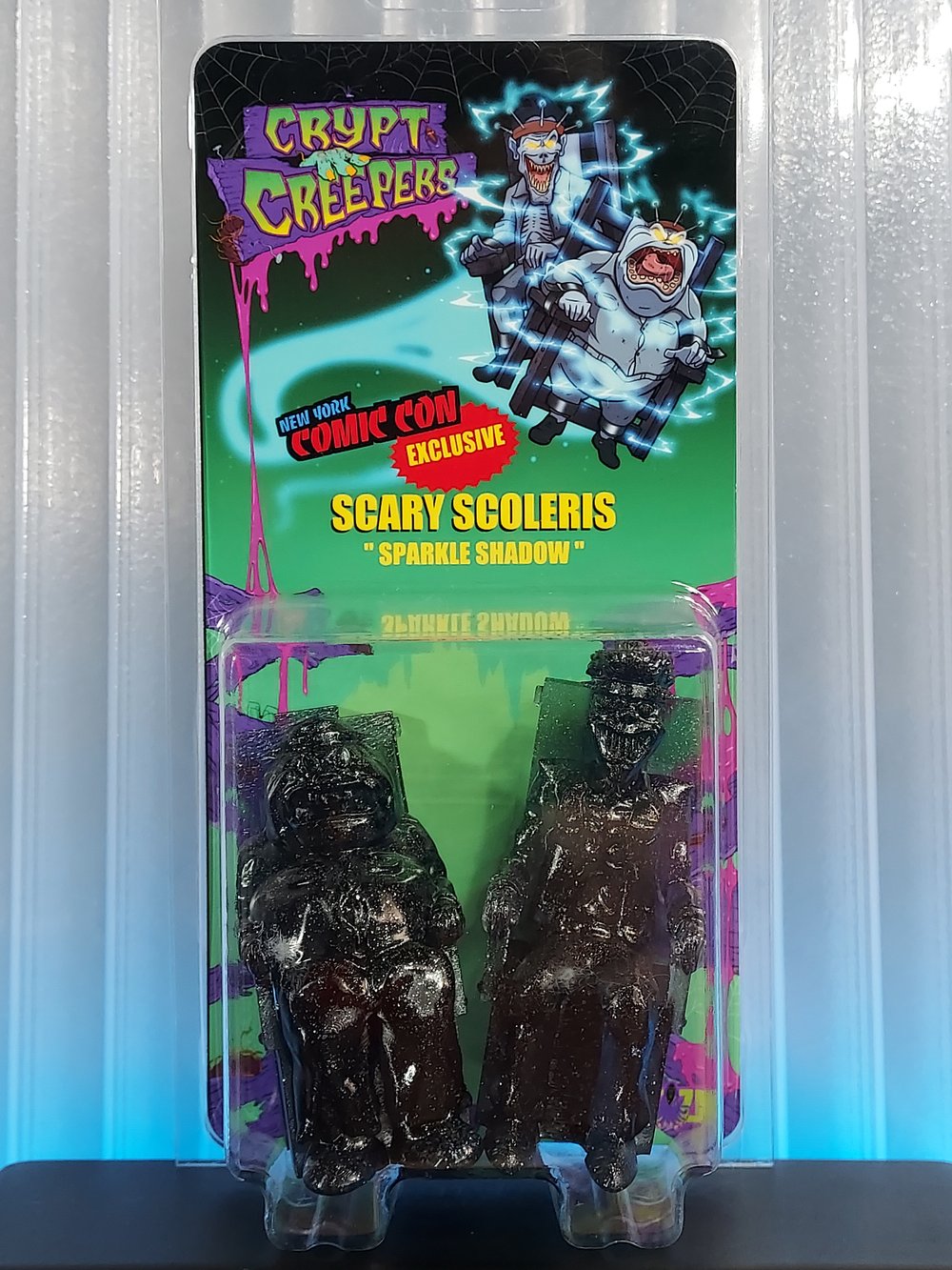 Crypt Creepers Scary Scoleris Sparkle Shadow NYCC Exclusive 