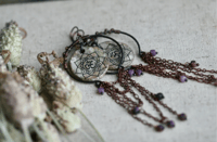 Image 4 of Ohm Parchment earrings / n7