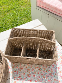 Image 3 of Large Rattan Storage Caddy