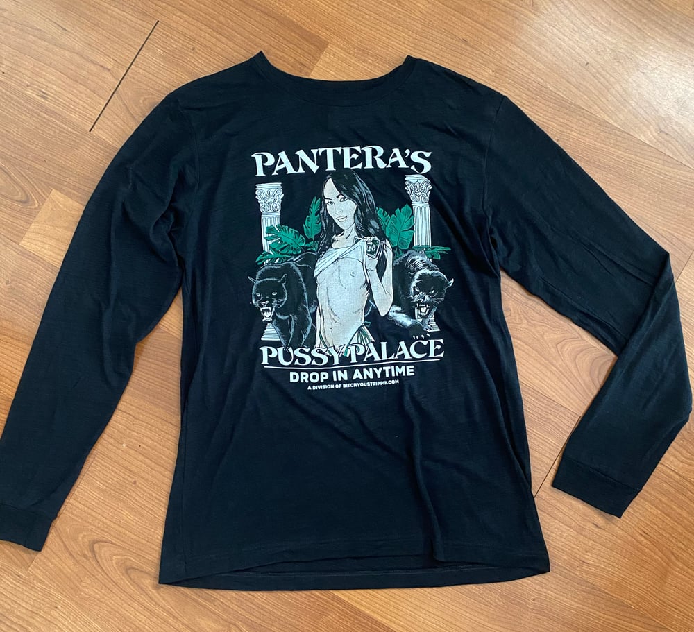 PANTERA'S PUSSY PALACE LONG SLEEVE SHIRT 