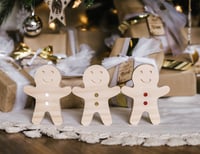 Image 1 of Wooden Gingerbread Set