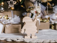 Image 1 of Wooden Santa Claus