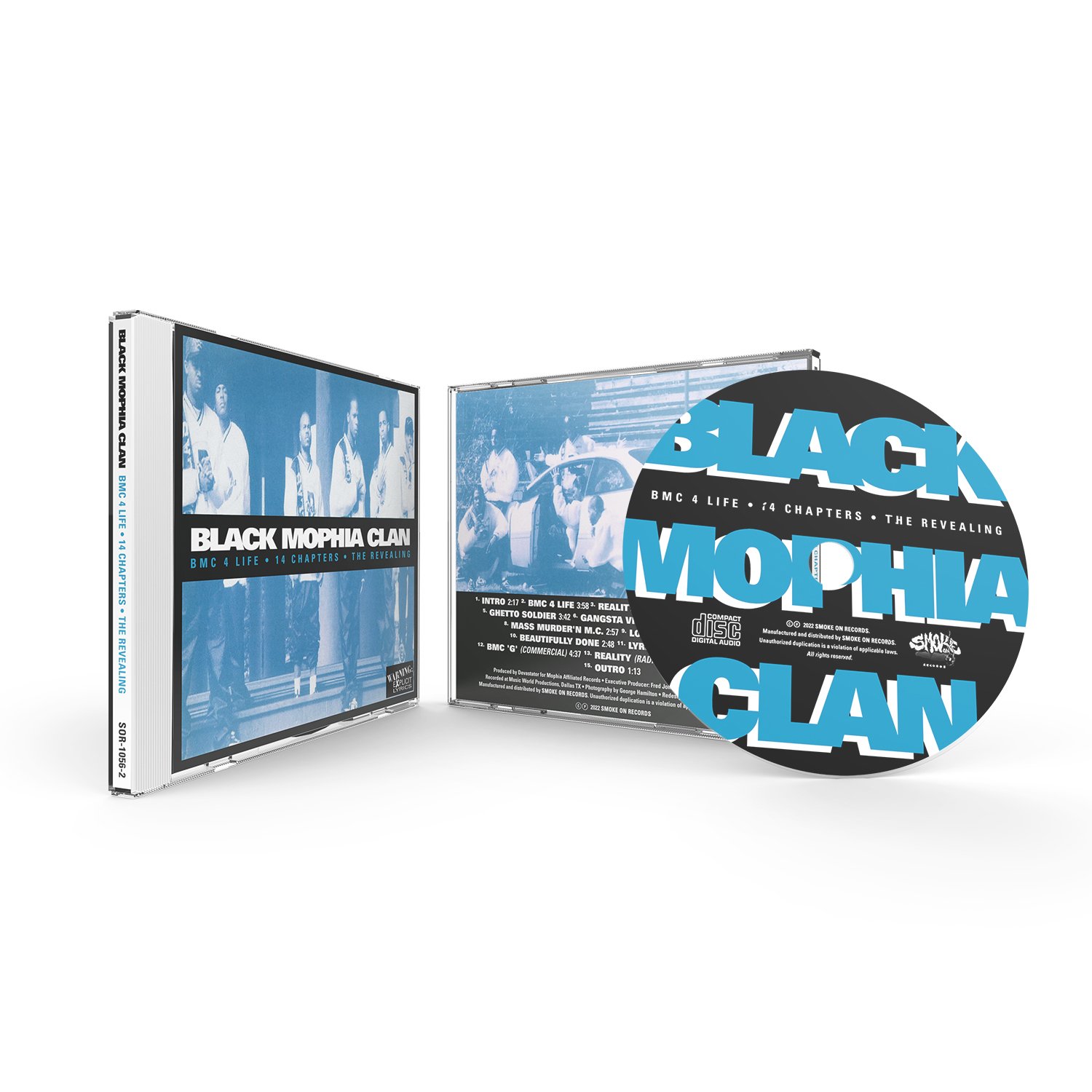 Black Mophia Clan – BMC 4 life - 14 Chapters - The Revealing CD