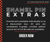 EXTRAS SALE | Enamel Pins