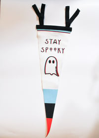 Image 1 of Stay Spooky Felt Pennant Flag