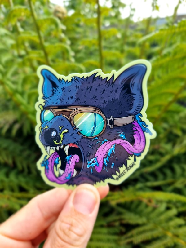 Image of 'Grave robber' sticker