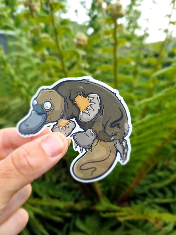 Image of 'Platypus' sticker