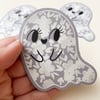 Lacey The Ghost Die Cut Magnet