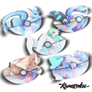 Image 1 of Partial Holo PokeWaifus