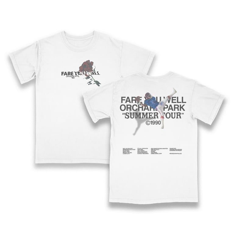'Fare You Well' Tee - White