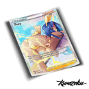 Image 1 of Partial Holo PikaZoey Card Sticker