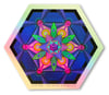 Hexagon Holographic Sticker 