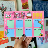 semanita kiut weekly planner