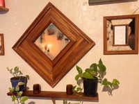 Image 1 of Diamond Shaped Rimu Mirror
