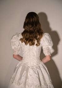 Image 6 of 1980s Tiered Pearl Dress