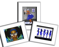 Image 1 of Zeta Matted Art Collection