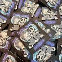 CASKET AND DIMPLES FOREVER GLOW IN THE DARK PINS
