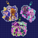 Splatoon rainbow keychains 