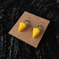 Cheese Earrings 