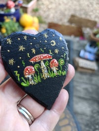 Image 1 of Golden fly agaric with crackle glaze