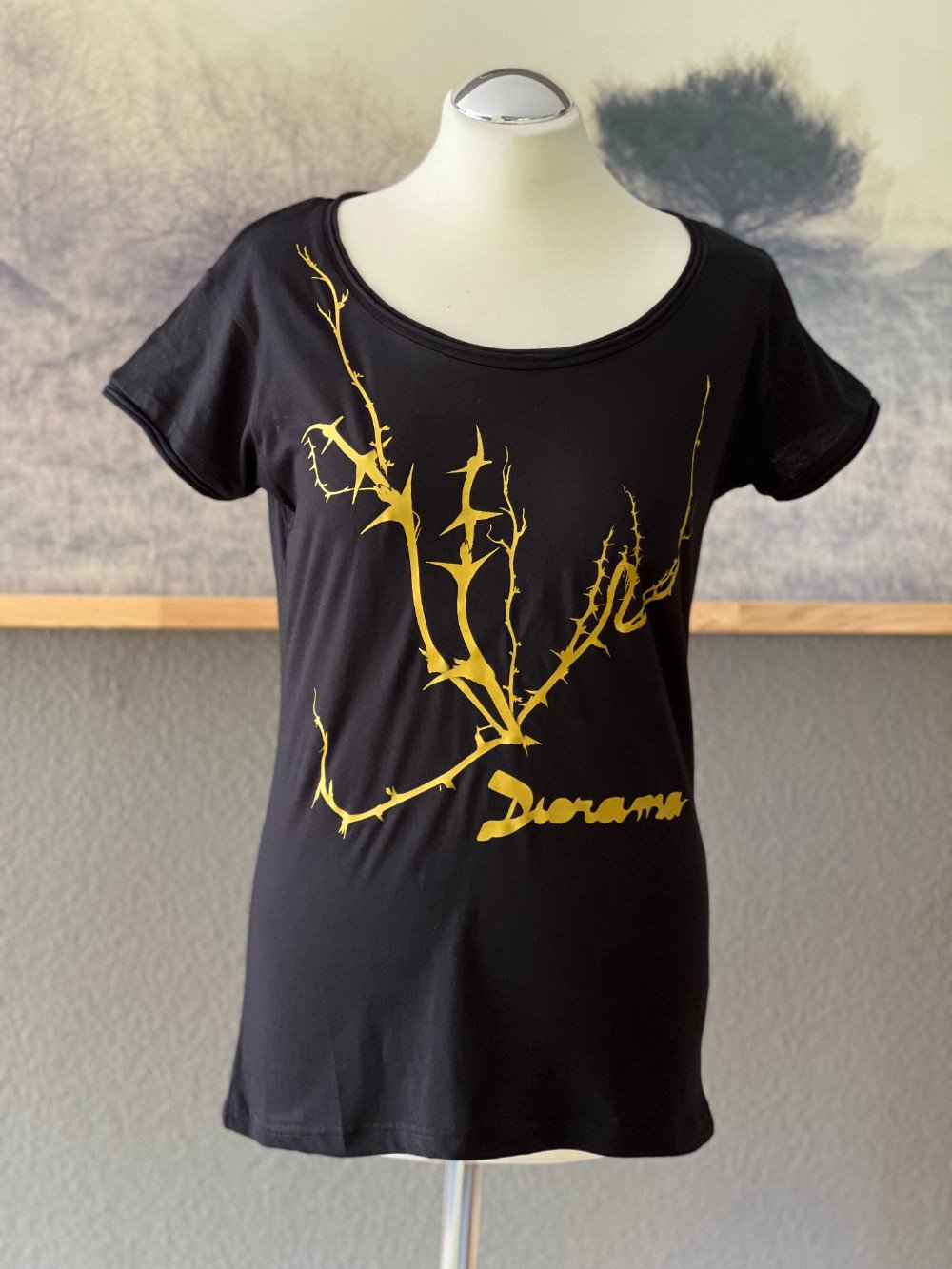 Image of ***special print colour*** - women shirt "thorn mask"