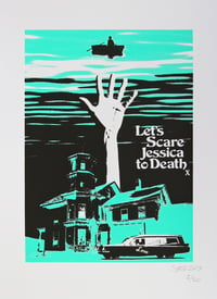 LET'S SCARE JESSICA TO DEATH Screen Print