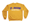 #044 St Joachim Basketball 3 - Gold Crewneck