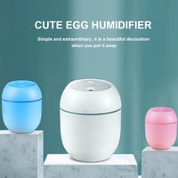 USB Portable Air Humidifier 250ML Essential Oil Diffuser 2Modes Auto Off with LED Light for Home Car