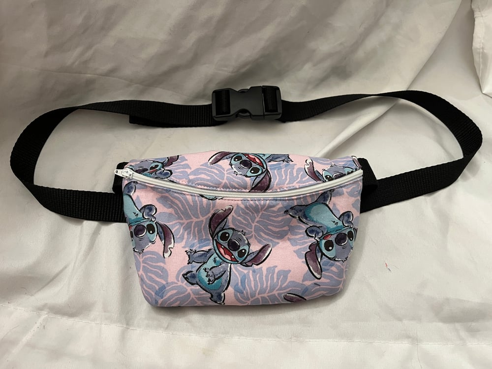 Image of Blue Alien Fanny Pack
