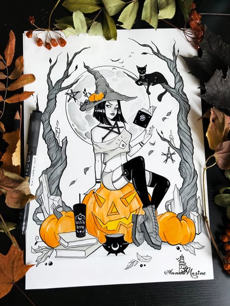 Image of When your witch gang is late
